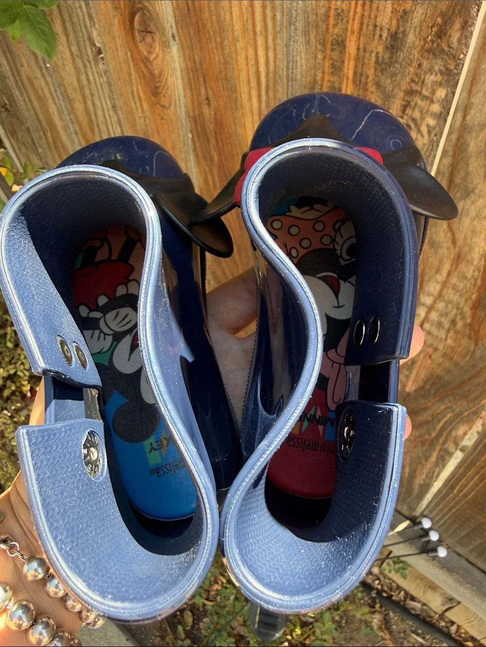 Mini Melissa navy blue